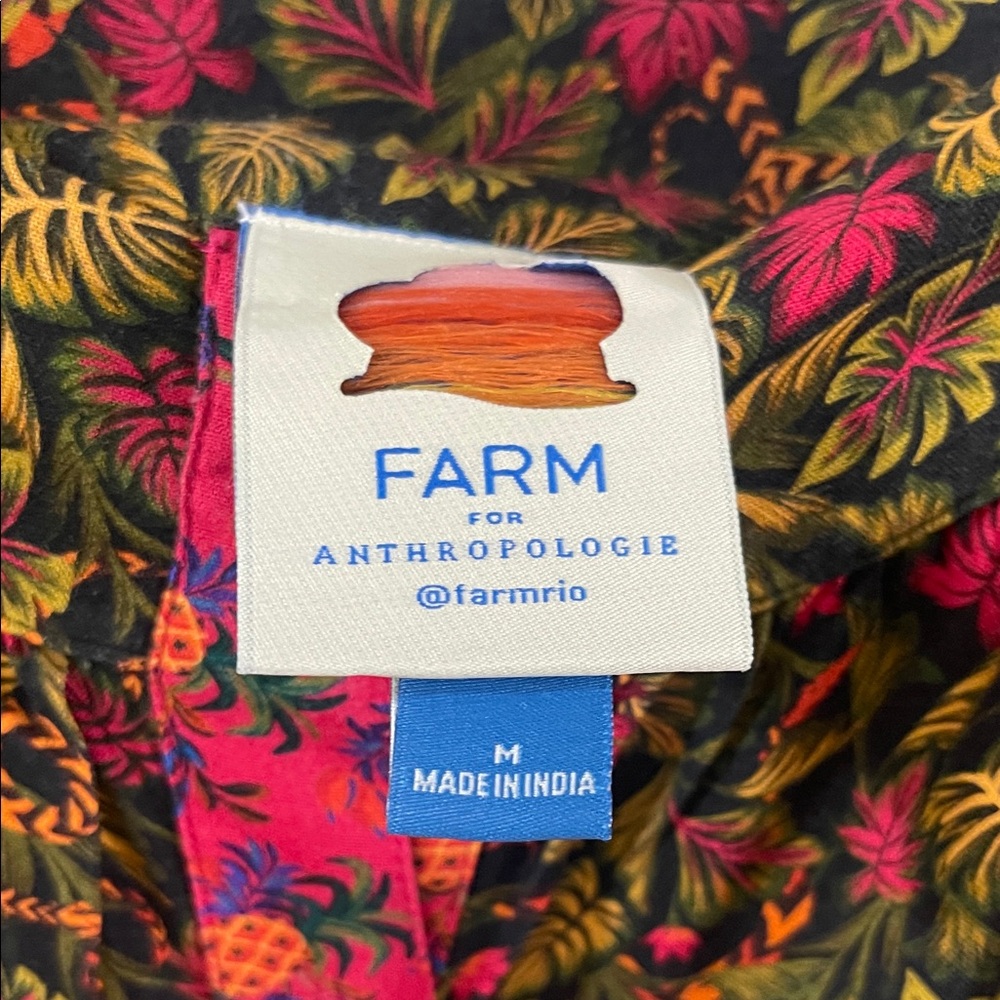 Farm Rio front button multi color skirt - Picture 5 of 6